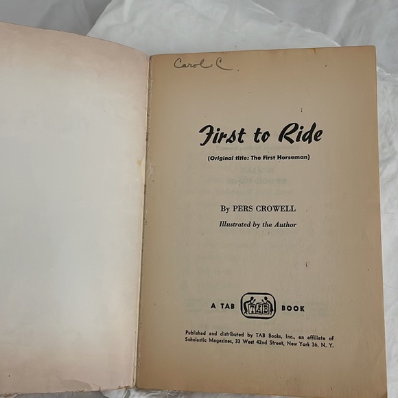 Vintage Children’s Book “Born to ride” - Picture 6 of 7